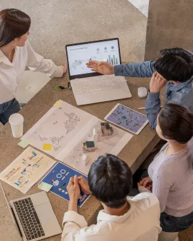 치즈대학교 예술대학 학생회장 선거